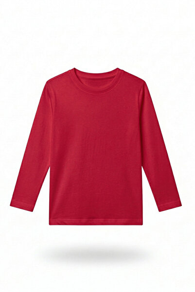 Shifre Μπλουζάκι με μακρύ μανίκι για κορίτσια και αγόρια Unisex Badi Crew Neck