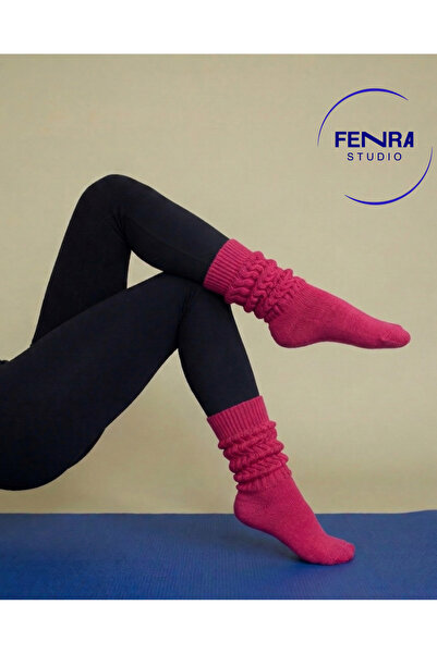 FENRA STUDIO Γυναικείες κάλτσες από βαμβάκι, υπερμεγέθεις, για αεροβική, γυμν...
