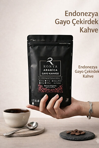 myronya 250 GRAM ÇEKIRDEK ENDONEZYA GAYO KAHVESİ