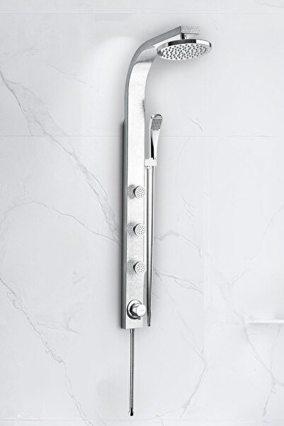 Mistillo PANEL DUŞ SİSTEMİ SUS 304 İNOX KROM DESENLİ
