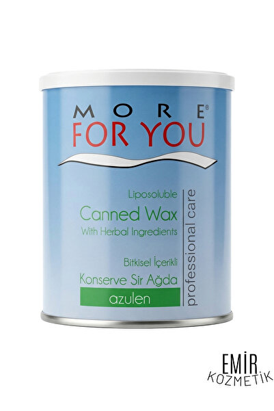 More For You Konserve Ağda Azulen 800 Ml