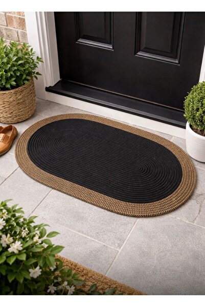 naylişhome πόρτα με ψάθινο τρίκοτο από γιούτα, μπάνιο. Η κουζίνα. Σαλόνι. Χαλ...