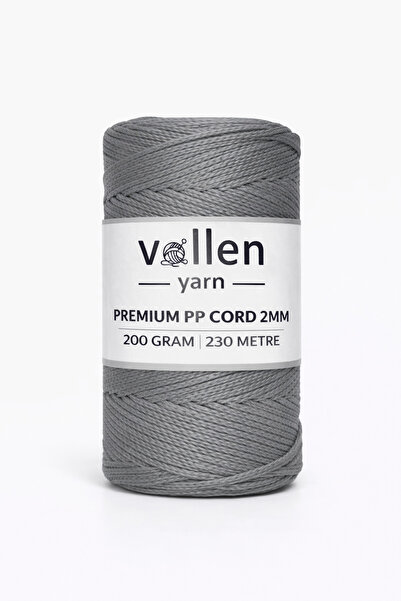 vollen yarn 200gr/230m Ață de macrame din poliester premium 2mm, ață de macra...