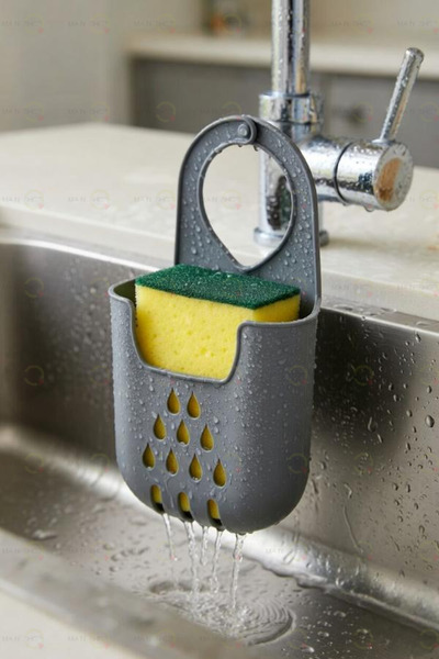 isgstore Main Shop Πρακτική Κρεμαστή Θήκη Σφουγγαριού για Νεροχύτη Πιάτων, Ορ...