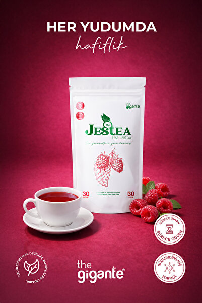 The Gigante Jestea Fit Yenilenen Lezzet Ahududu Aromalı Çayı