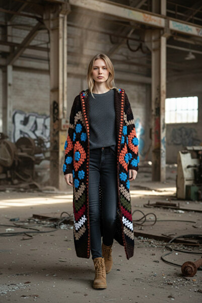 El örgüsü Ydr Design Cardigan