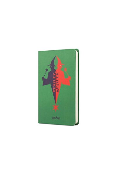 Mabbels Sert Kapak Mini Defter Harry Potter Weasley Yeşil 80 YP 9x14 DFT-388241