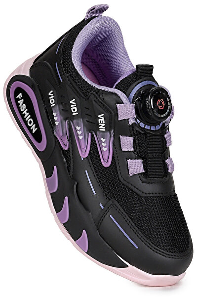 Kiko Kids Gary Lightweight Girls' Sports Shoes with Sole Lacing Mechanism