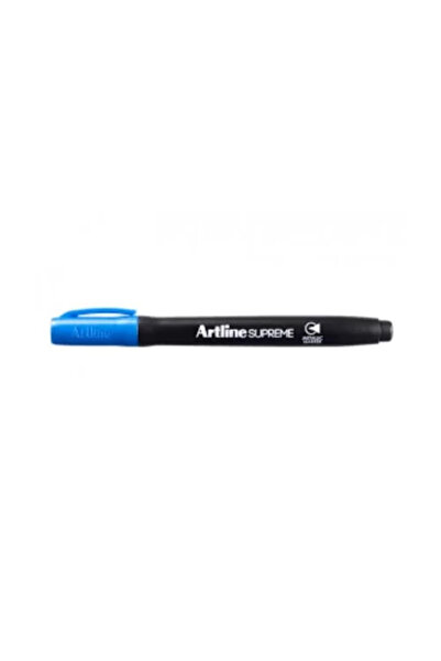 artline قلم تحديد معدني أزرق من سوبريم