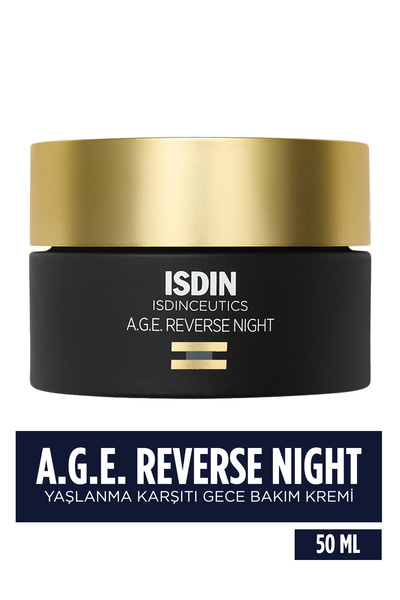 ISDINCEUTICS A.G.E. Reverse Night 50 ml Yaşlanma Karşıtı Gece Bakım Kremi