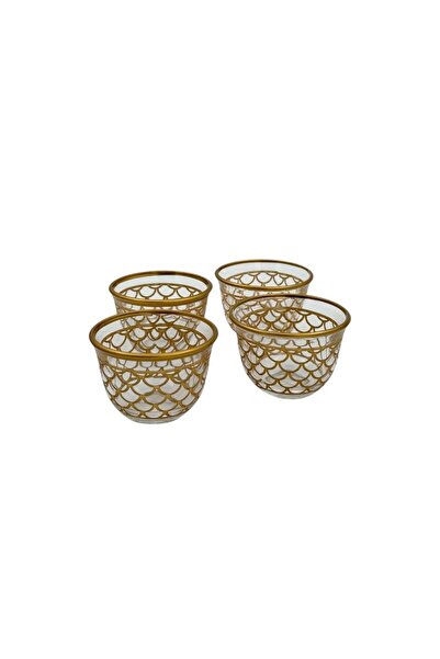 B&D SET OF 12PCS GLASS CAWA CUPS