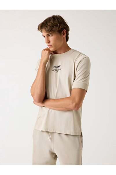 Guess تيشيرت بشعار مكتوب
