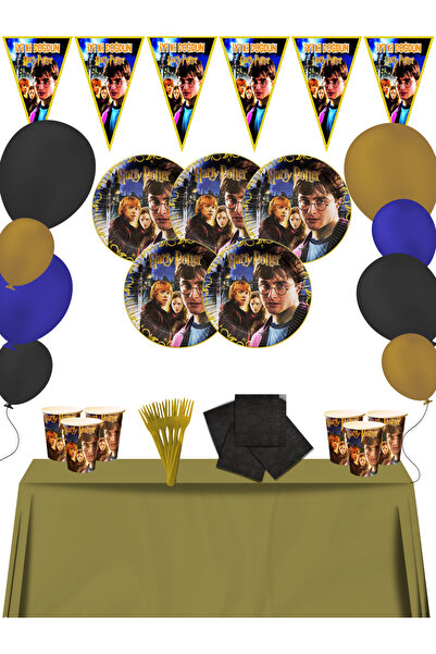 Harry Potter Σετ στολιδιών για πάρτι γενεθλίων Hogwarts για 40 άτομα