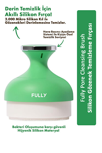 FULLY Pore Cleansing Brush - Silikon Gözenek Temizleme Fırçası