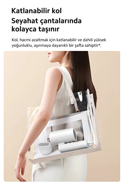 Xiaomi H101 Saç Kurutma Makinesi – Hızlı Kurutma ve Katlanabilir Tasarım (Türkiye Garantili)