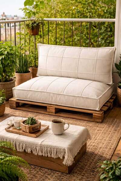 Serenity cream pallet cushion 60*100
