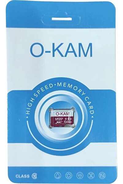 O-KAM 64gb Hafıza Kartı Solar-wifi Kameralara Uyumlu "bgs Berat Bilişim Yetkili Satıcı"