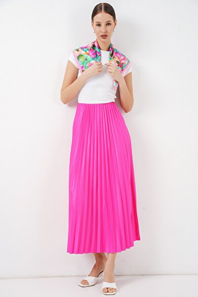 Hiccup BDART Πλισέ ψηλόμεση μάξι φούστα