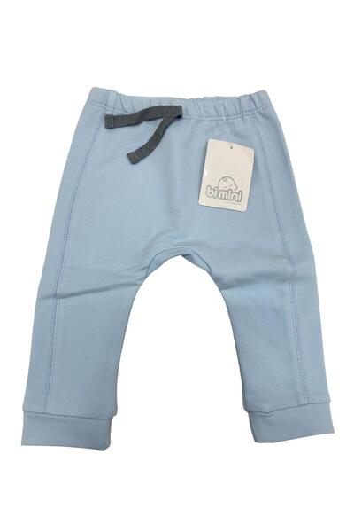Bibaby Pants Two Rope Moons Bimin Baby Blue