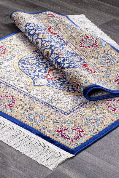 Valery Home Natural Silk Look Premium Quality Special Woven Prayer Rug