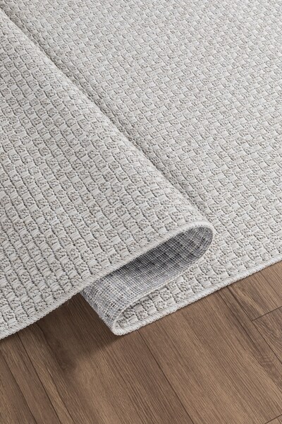 Valery Home Natura Premium Kalite Kaymaz Tabanlı Doğal Yıkanabilir Kilim Otur...