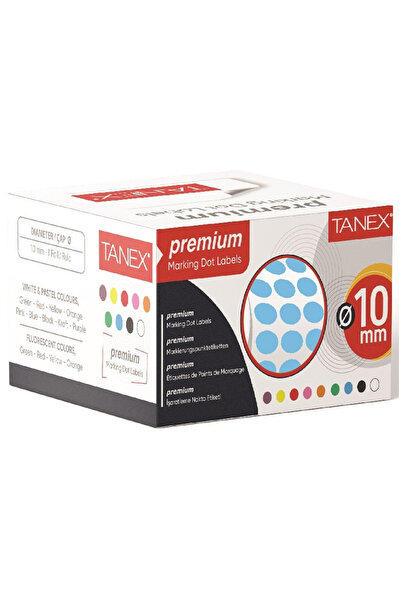 Dot Label 10 MM 5000 Lİ Blue Single Box