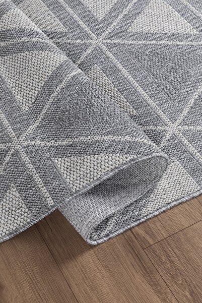 Valery Home Natura Premium Kalite Kaymaz Tabanlı Doğal Yıkanabilir Kilim Otur...