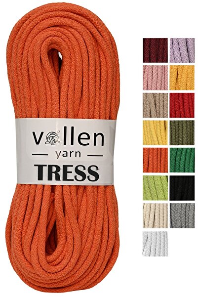 vollen yarn Σχοινί Macrame, Σχοινί πολλαπλών χρήσεων, 10 μέτρα, Σχοινί με κορ...