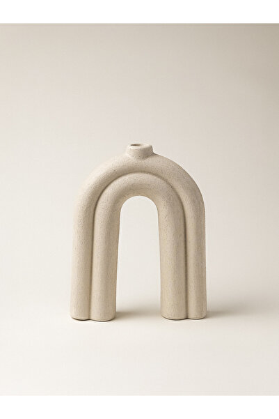 Minihol Κεραμικό βάζο με υφή Kallen (24 x 19 cm)