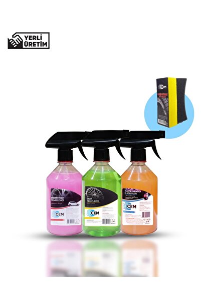 CEM CAR CARE Jant&lastik Bakım Seti Premium Içerik