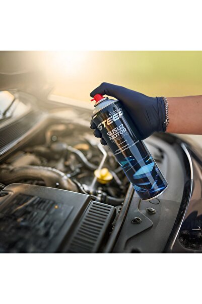STEEP Susuz Motor Temizleyici & Parlatıcı Sprey 5 Adet 500 Ml