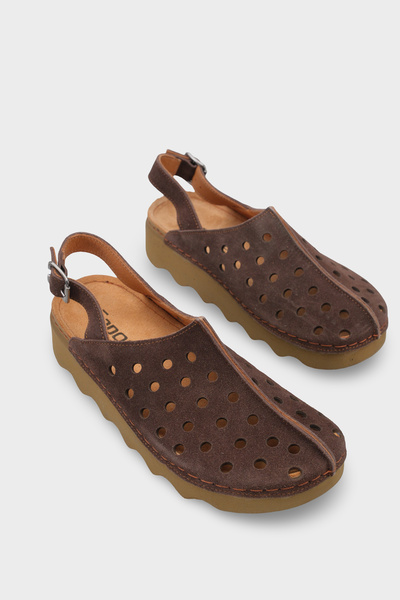 Capone Outfitters Γυναικεία σανδάλια Meghan από γνήσιο δέρμα, μαλακά και άνετα