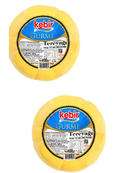 Kebir 2x400gr tuzsuz tereyağı