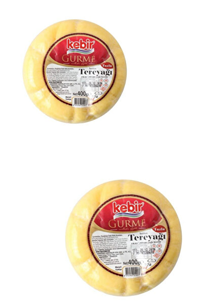Çiftlik ve mandıra Kebir 2x400gr tuzlu tereyağı