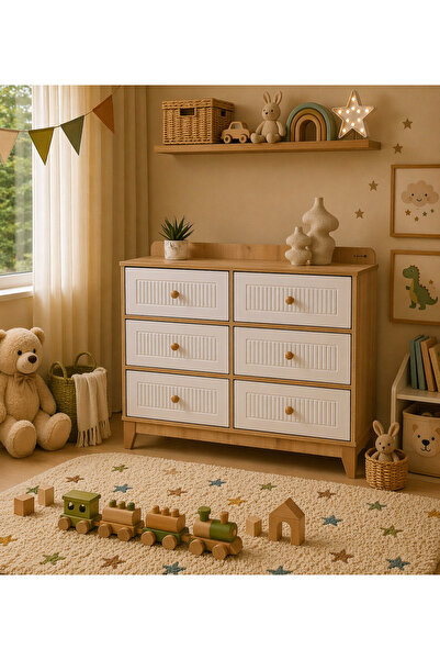 Cozibo Aymini Strada Çok Amaçlı Dolap , Çekmeceli Şifonyer , Kapaklı Şifonyer...