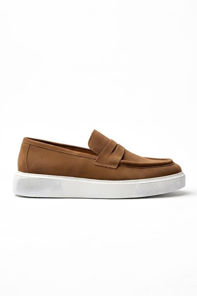 Ahmed Hamdi Bey Victor Brown Nubuck Men's Leather Shoes