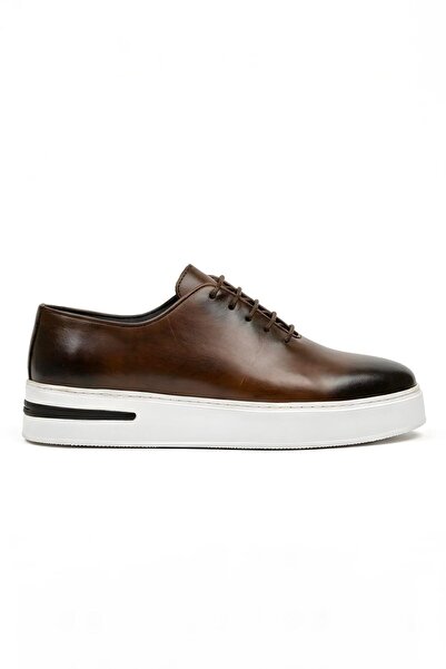 Ahmed Hamdi Bey Martin brown men's leather shoes