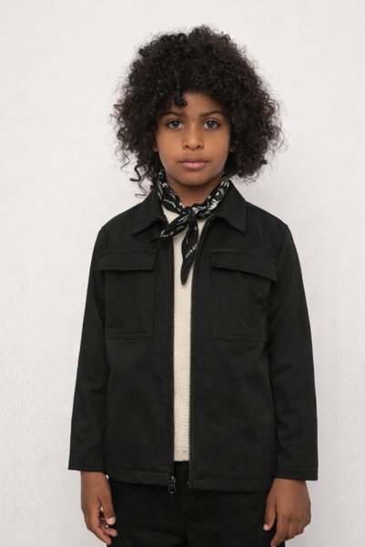 Alin Alp 8-14 Yaş Erkek Çocuk Siyah Gabardin Ceket Pantolon Takım-11/12 Y
