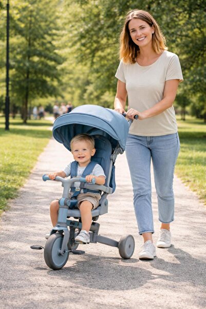 nioni Baby 2Go Ebeveyn Kontrollü 6 İn 1 Katlanan Bisiklet