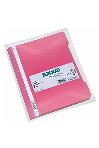 Exxo Ring Binder Plastic A4 Pink Tt145 (PACK OF 50)