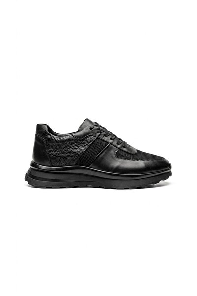 Ahmed Hamdi Bey Renato Black Men's Leather Shoes