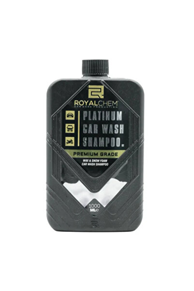 RoyalChem Platinum Cilalı Oto Şampuanı 1 Litre | Parlatıcı ve Koruyucu Oto Yıkama Şampuanı 1000 ml