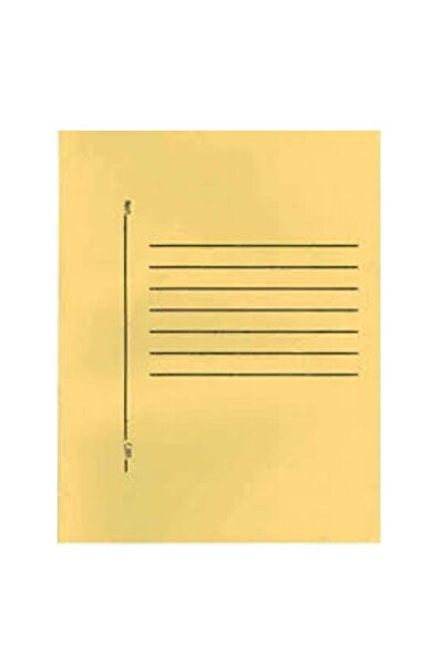 Alemdar Πλήρες Κάλυμμα Φάκελου Πολυτελείας Κίτρινο (25 τεμάχια)