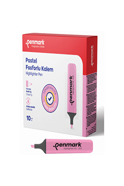penmark Pastel Fosforlu Kalem Gülsuyu (10 adet)HS 505 10