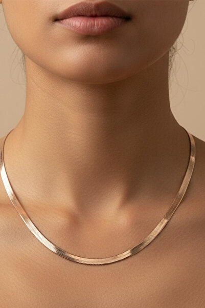 XUPING JEWELRY Stil Incisi/Xupıng Jewelry 14 Ayar Altın Kaplama, Italyan Yass...
