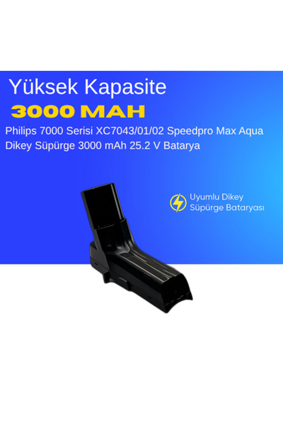 ümit maker Philips 7000 Serisi XC7043/01/02 Speedpro Max Aqua Dikey Süpürge 3...