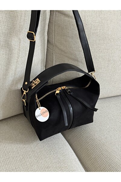 BAGLOVİS Γυναικεία τσάντα χειρός και ώμου πολλαπλών χρήσεων με απαλή υφή, πλά...