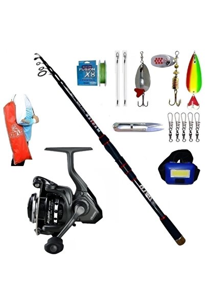 Genel Markalar Fx3000 270cm 14-42gr Oslo Master Turna Tele Spin Olta Takımı Seti