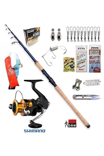 DAM Steelhead Iconic 270cm 7-28gr Shimano Fx4000 Kıyı Tele Spin Olta Takımı Seti