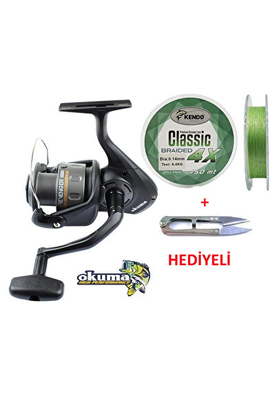 Oslo Okuma Revenger RV-40 FD İp Misina Sarılı Olta Makinesi